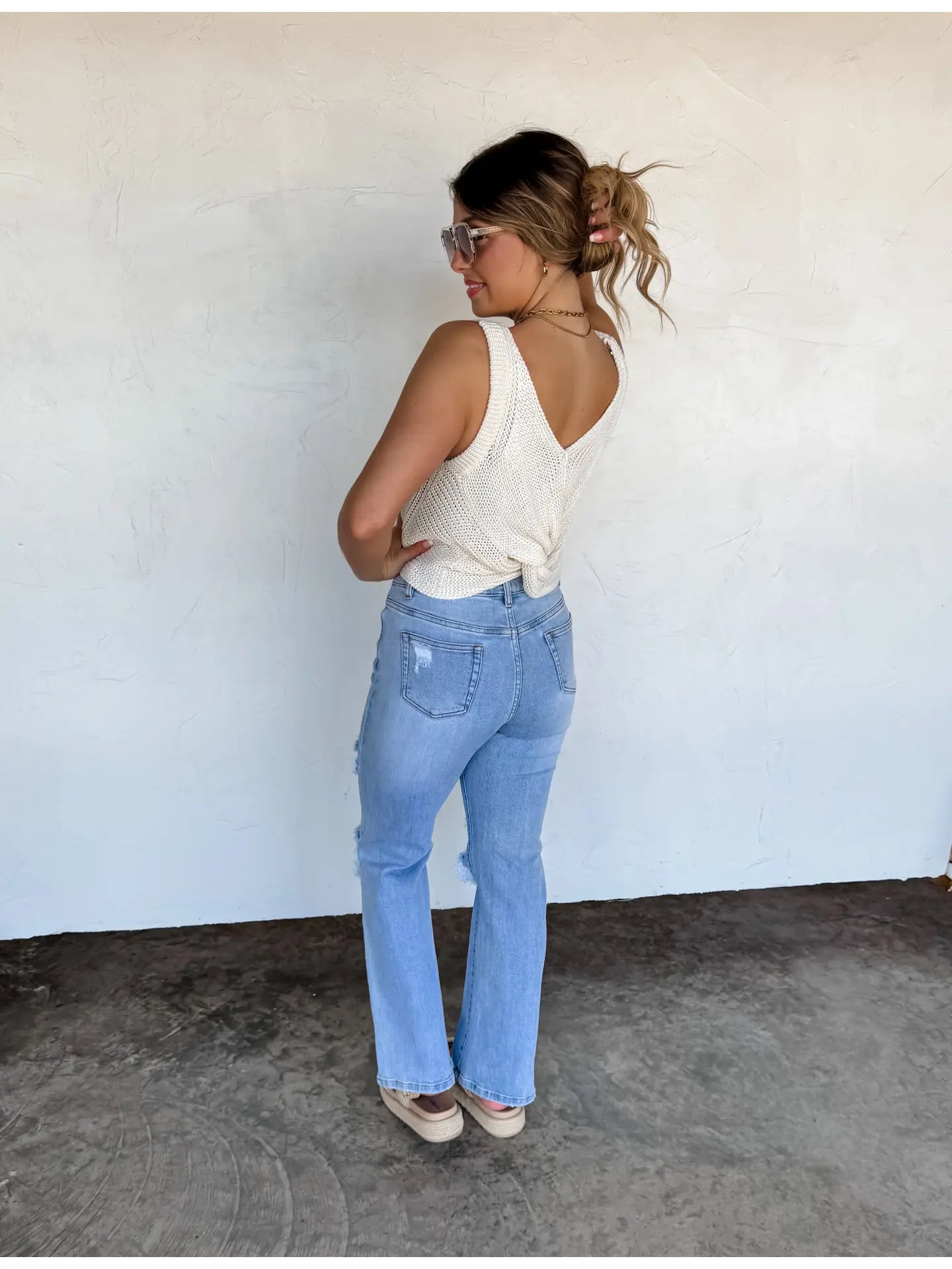 Hamptons Twist Back Tank