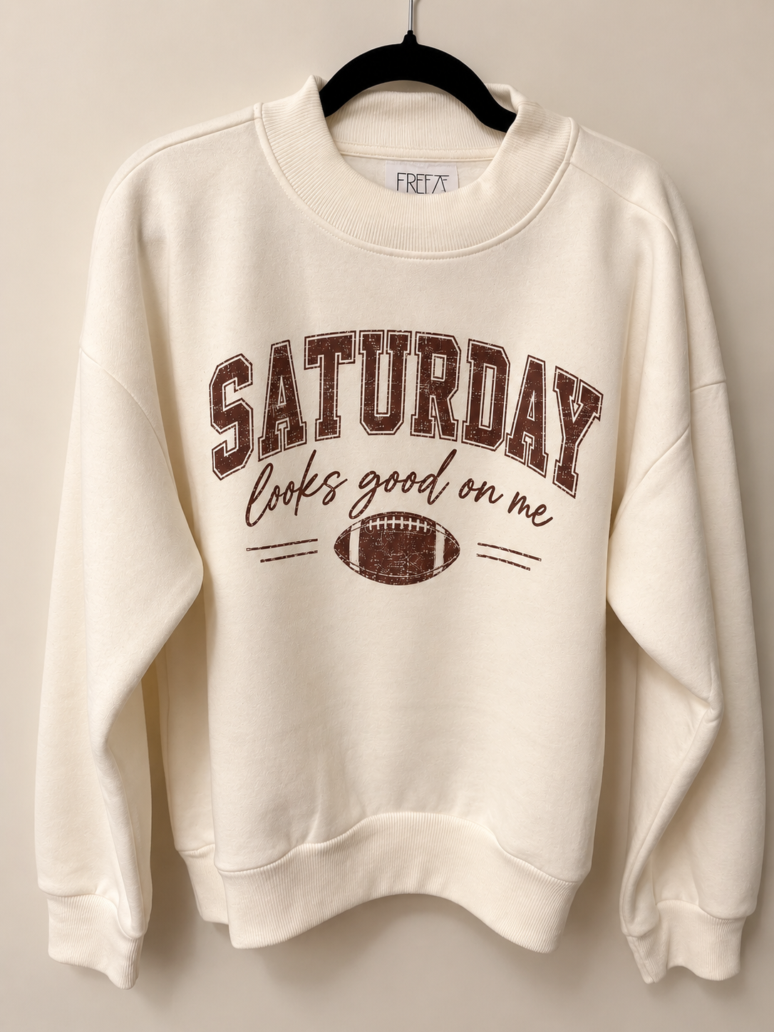 Saturday Looks Good On Me Crewneck