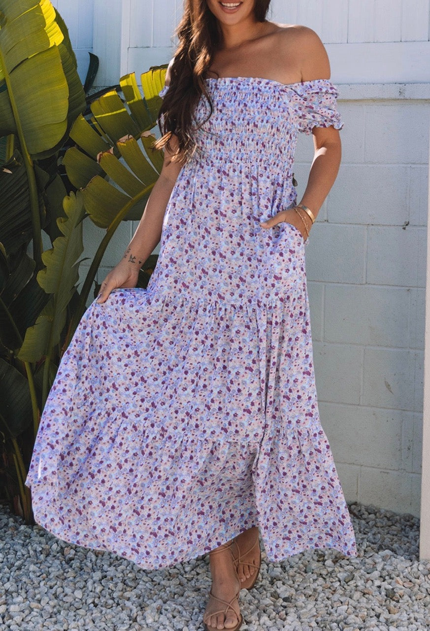 Purple Maxi Dress
