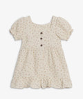 Celine Muslin Square Neck Dress