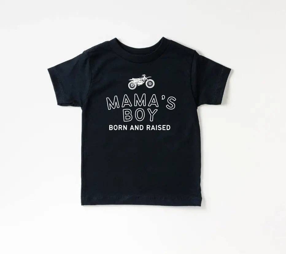 Mama's Boy Born & Raised Tee